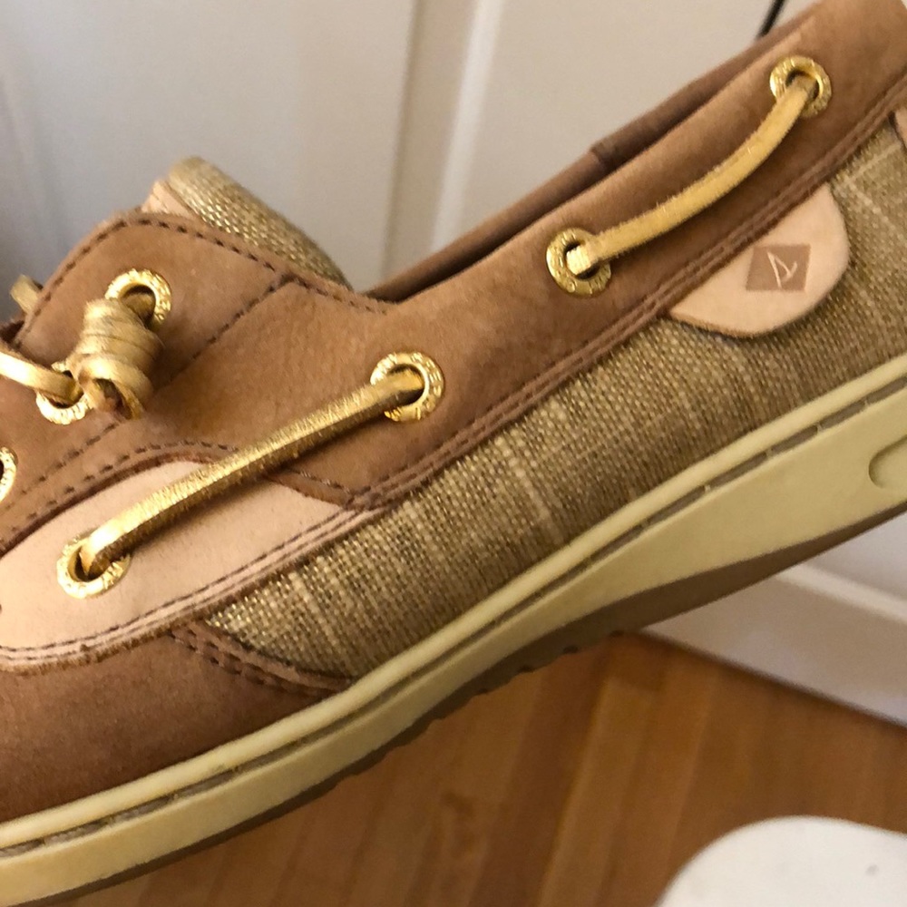 Sperry Angelfish Metallic Boat Shoe